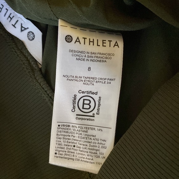 Athleta Nolita Slim Tapered Crop Pant - Picture 12 of 14
